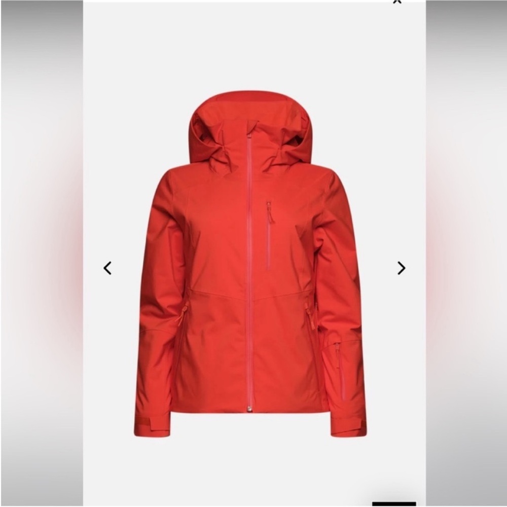Halfdays Full Set New w tags Orange Hooded Lawrence Jacket & Alessandra Pants - Picture 7 of 15